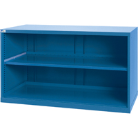 &eacute;tag&egrave;res, Acier, 33-1/2" h x 56-1/2" la x 28-1/2" P, Bleu brillant Equipex