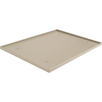 Locker Base Insert, Fits Locker Size 12" x 18", Beige, Plastic Equipex
