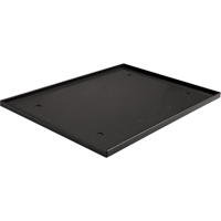 Locker Base Insert, Fits Locker Size 12" x 18", Black, Plastic Equipex
