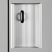 Clean Line Lockerette, 6 -tier, Bank of 3, 36" x 18" x 76", Steel, Charcoal, Rivet (Assembled) Equipex