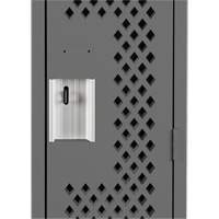 Casiers Clean Line, 12" x 15" x 72", Acier, Charbon, Rivet (assembl&eacute;), Perfor&eacute; Equipex
