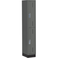 Casiers robustes Concorde, 2 niveaux, 12" x 18" x 76", Acier, Charbon, Soud&eacute; (assembl&eacute;) Equipex
