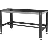 Work Bench, Laminate Surface, 26" W x 30" D x 63" H Equipex