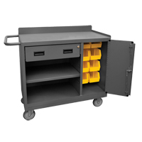 Armoire d'&eacute;tabli mobile, Acier Surface Equipex