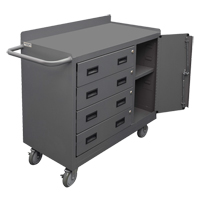Armoire d'&eacute;tabli mobile, Acier Surface Equipex