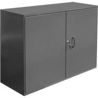 Abrasive Accessory Cabinet, Steel, 2 Drawers, 33-3/4" x 11-7/8" x 23-7/8", Grey Equipex