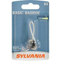 H3 Basic Headlight Bulb, Halogen, 45 W, Off White Equipex