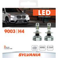 9003 Headlight Bulb, LED, 12 W/14 W/24 W, White Equipex