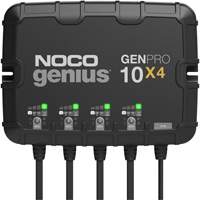 Chargeur de batterie embarqu&eacute; &agrave; 4 sorties de 40 amp&egrave;res GenPro10X4 Genius Equipex
