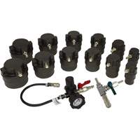 Trousse de test de syst&egrave;me d'air de turbocompresseur avec adaptateur pour fum&eacute;e Equipex