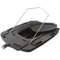 Bac de vidange d'huile pour camion &agrave; profil bas avec couvercle Equipex