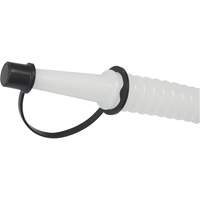 Distributeur dhuile avec couvercle et bouchon, Plastique, Capacit&eacute; de 8 pintes Equipex