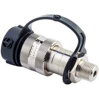 Coupler High Flow Female Side, Steel, 3/8", Female NPTF, 10000 PSI Equipex