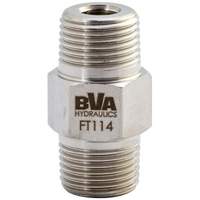 Fitting Hex Nipple, Steel Equipex