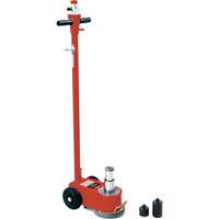 Cric t&eacute;lescopique de plancher, 33 tonnes Capacit&eacute;, 6" Abaiss&eacute;e, 12" &eacute;lev&eacute;e, Air comprim&eacute;/hydraulique Equipex