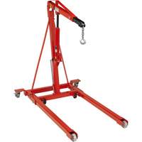 Folding Engine Crane, 2500 lbs. (1.25 tons) Capacity Equipex