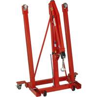 Folding Engine Crane, 2500 lbs. (1.25 tons) Capacity Equipex