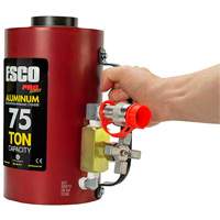 Heavy-Duty Hydraulic Cylinder, 6" Stroke, 75 Ton(s) Capacity, 10000 PSI Equipex