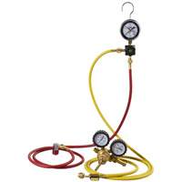 Ensemble pour test de fuite dazote pour climatisation automobile avec r&eacute;gulateur Equipex