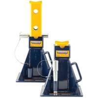Chandelles de support pour v&eacute;hicule, Tige verrouillable, Capacit&eacute; de 25 tonnes Equipex