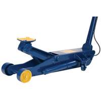 Long cric de ch&acirc;ssis, 10 tonne(s) Capacit&eacute;, 6-3/4" Abaiss&eacute;e, 25-1/2" &eacute;lev&eacute;e, Air comprim&eacute;/hydraulique Equipex