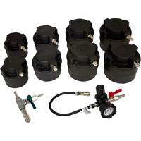 Trousse de test du syst&egrave;me d'air turbo HD avec adaptateur fumig&egrave;ne 10 mcx Equipex