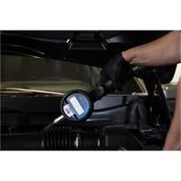 D&eacute;bitm&egrave;tre &eacute;lectronique de lubrifiant avec rallonge flexible &agrave; 90° Equipex