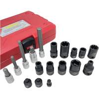 18-Piece Brake Caliper Socket Set Equipex