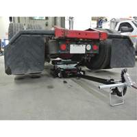 Cric de service de plancher, 12 tonne(s) Capacit&eacute;, 7-1/2" Abaiss&eacute;e, 15-3/4" &eacute;lev&eacute;e, Air comprim&eacute;/hydraulique Equipex