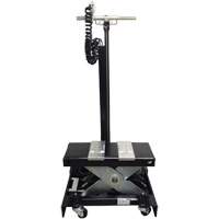 Cric de service de plancher &agrave; profil bas, 12 tonne(s) Capacit&eacute;, 7-1/2" Abaiss&eacute;e, 15" &eacute;lev&eacute;e, Air comprim&eacute;/hydraulique Equipex