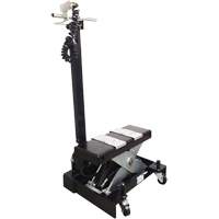 Cric de service de plancher &agrave; profil bas, 12 tonne(s) Capacit&eacute;, 7-1/2" Abaiss&eacute;e, 15" &eacute;lev&eacute;e, Air comprim&eacute;/hydraulique Equipex