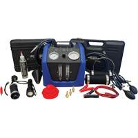 Dual EVAP/High Pressure Diagnostic Smoke Machine with Truck Adapter Accessory Kit Equipex