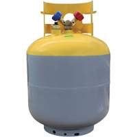 50 Lbs DOT-Approved Recovery Cylinder with Float Switch Equipex