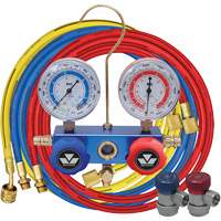 R134A 2-Way Aluminum Manifold Gauge Set Equipex