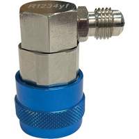 Coupleur de conversion R1234yf basse pression 1/4" FL-M x 14 mm Equipex