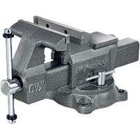 &eacute;tau professionnel d'atelier K65, Largeur des m&acirc;choires 6-1/2", Profondeur de la gorge 3-7/8", Base Pivotant Equipex