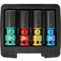 Lug Socket Set with Carbon Fiber Sleeves Equipex