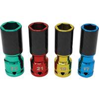 Lug Socket Set with Carbon Fiber Sleeves Equipex