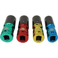 Lug Socket Set with Carbon Fiber Sleeves Equipex