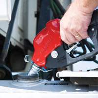 Pistolet automatique rouge &agrave; tr&egrave;s haut d&eacute;bit pour diesel Equipex