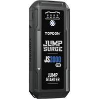D&eacute;marreur de secours, banque d'alimentation et lampe de poche JumpSurge2000Pro &agrave; 2500 A de pointe Equipex