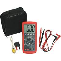 Deluxe Digital Multimeter with Amp Shutters Equipex