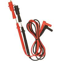 Test Leads with Screw-Off Alligator Clips Equipex
