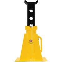 Support de v&eacute;rin &agrave; goupille, Tige verrouillable, Capacit&eacute; de 25 tonnes, 15-3/4" - 26-3/4" h Equipex