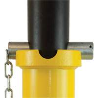 Support de v&eacute;rin &agrave; goupille, Tige verrouillable, Capacit&eacute; de 25 tonnes, 15-3/4" - 26-3/4" h Equipex