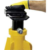 Adaptateur &agrave; dessus plat pour supports de v&eacute;rin ESCO de style haut de 20 et 25 tonnes Equipex