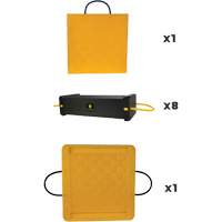 Ensemble de syst&egrave;me de sout&egrave;nement en composite CribLok 10 mcx Equipex