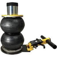 Pro Series 2-Stage Bladder Jack, 2 Ton(s), 17" Raised Height Equipex