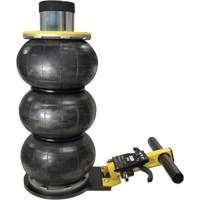Pro Series 3-Stage Bladder Jack, 2 Ton(s), 22" Raised Height Equipex