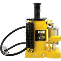 Pro Series  Bottle Jack, 30 tons, Air Hydraulic, 20" Raised Height Equipex